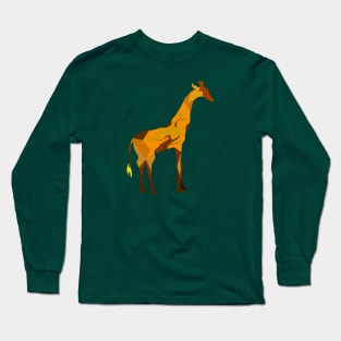 African Giraffe Long Sleeve T-Shirt